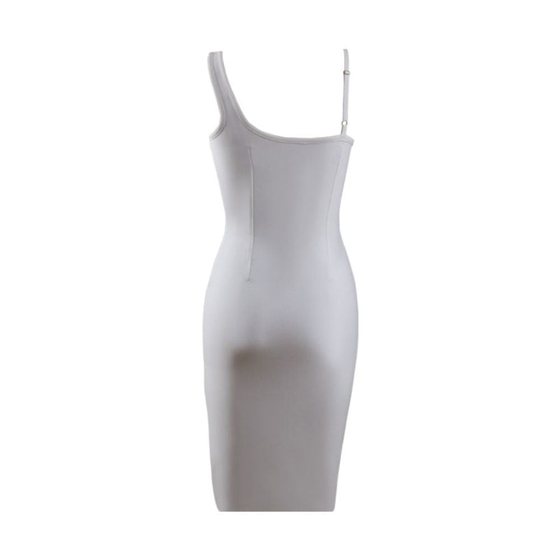White Bandage Dress PZL2826 6