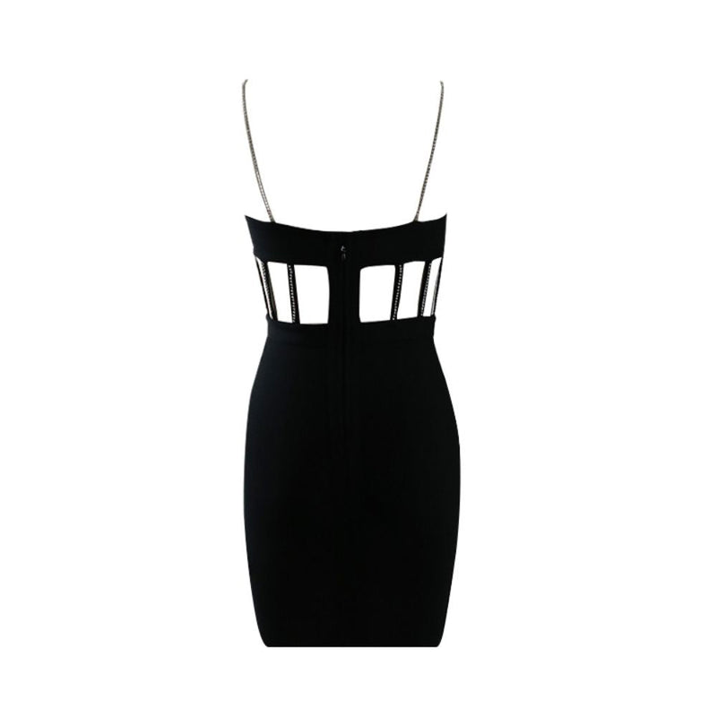 Black Bandage Dress PZL2833 6
