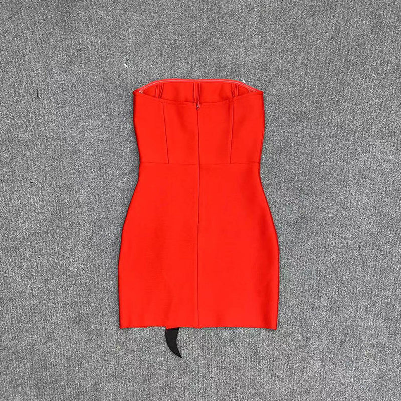 Red Bandage Dress SW6648 6