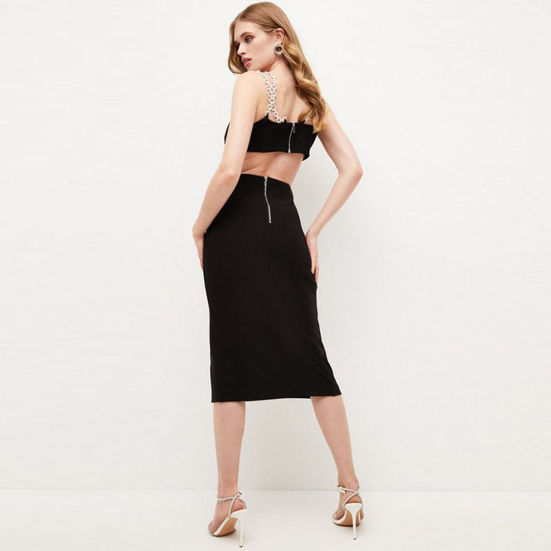 Black Bandage Dress SW6657 2