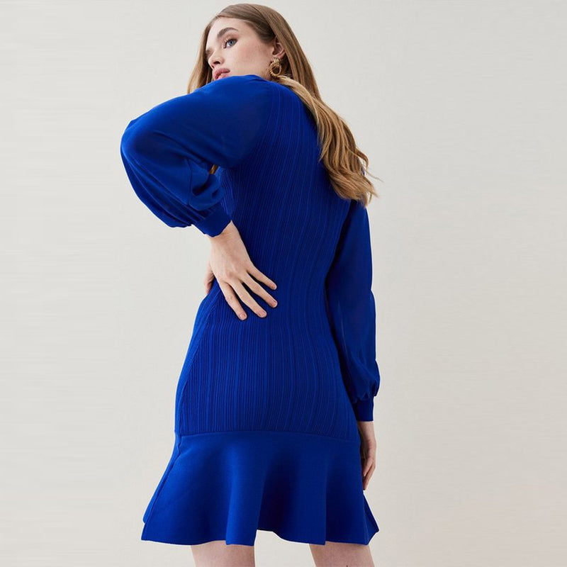 Blue Bandage Dress SW6660 3