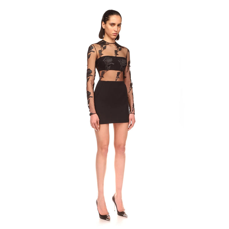 Black Bandage Dress SW6663 2