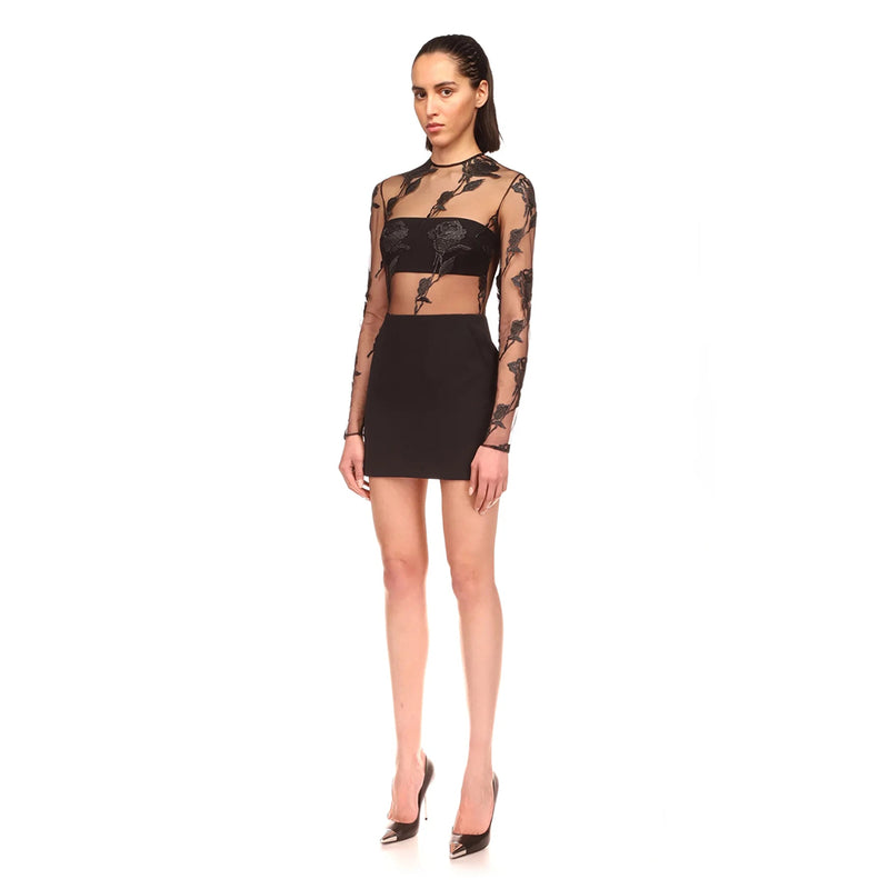Black Bandage Dress SW6663 3