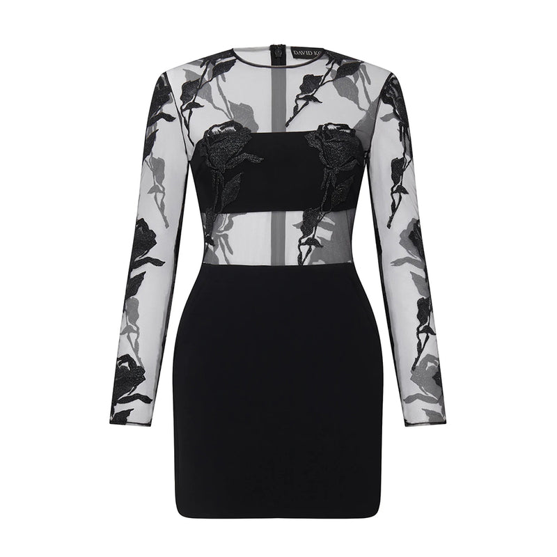 Black Bandage Dress SW6663 5