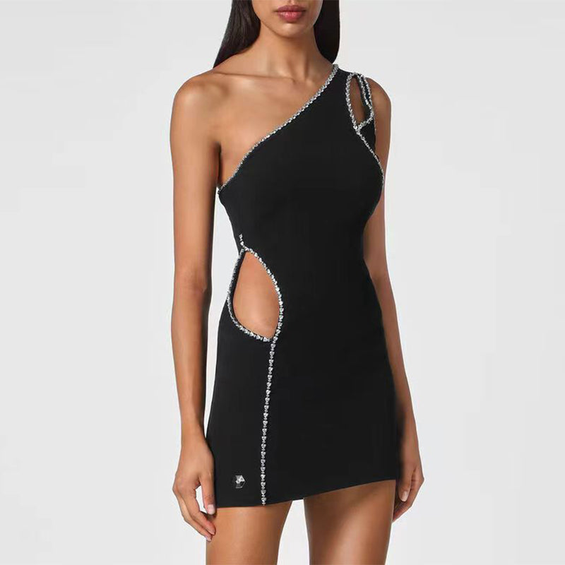 Black Bandage Dress SW6670 2