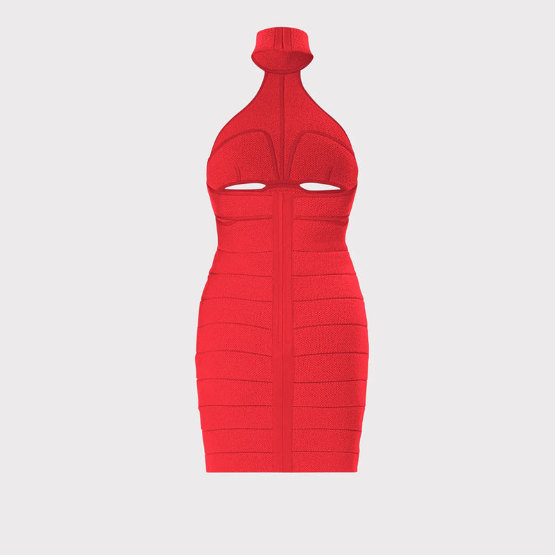 Red Bandage Dress SW6675 5