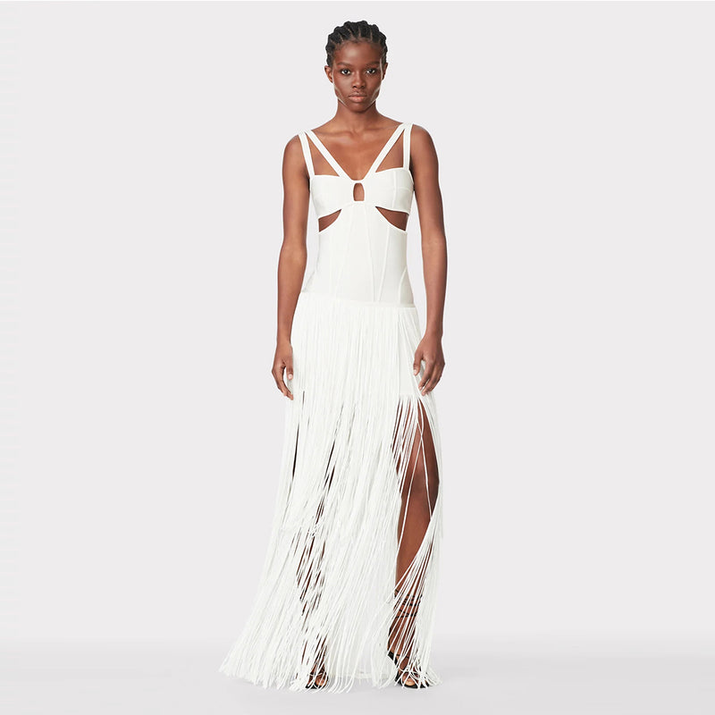 White Bandage Dress SW6682 1