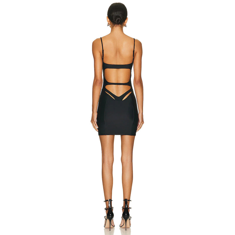 Black Bandage Dress SW6698 3