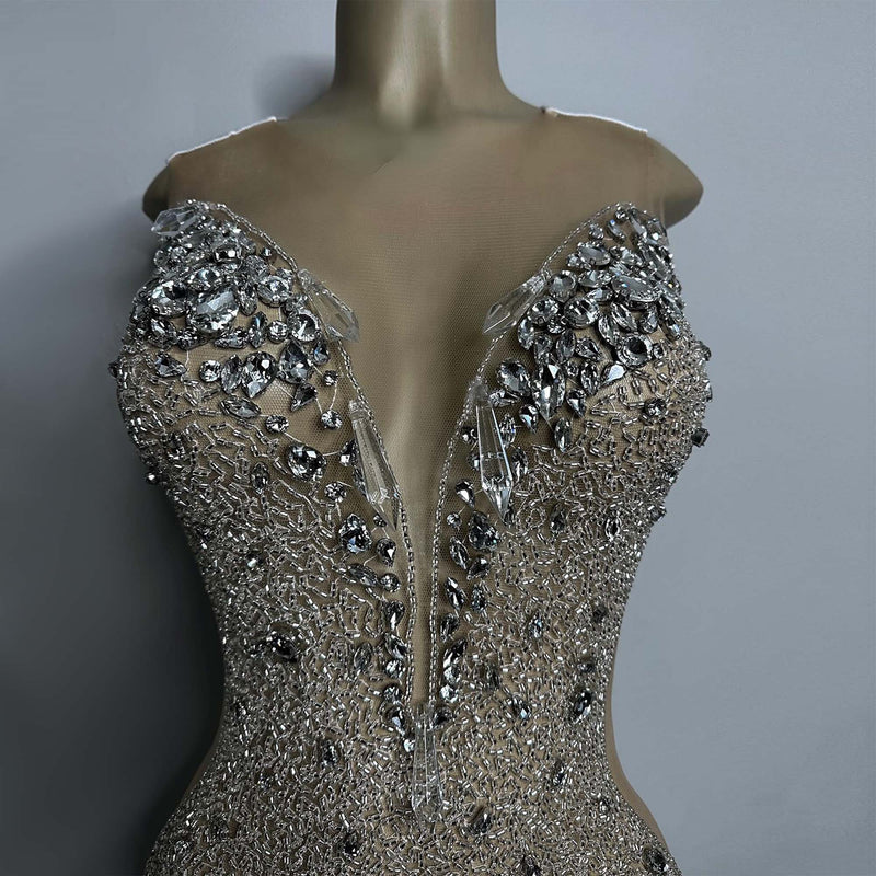 Silver Exclusive Custom Dress TH21004 2