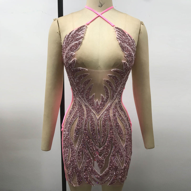 Pink Exclusive Custom Dress TH26063 2