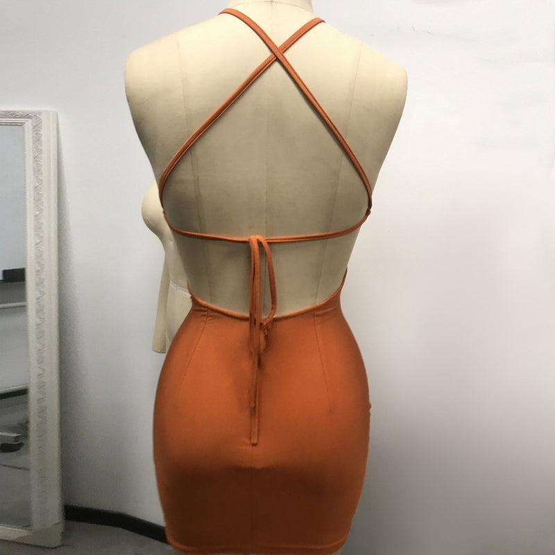 Orange Exclusive Custom Dress TH26067 4