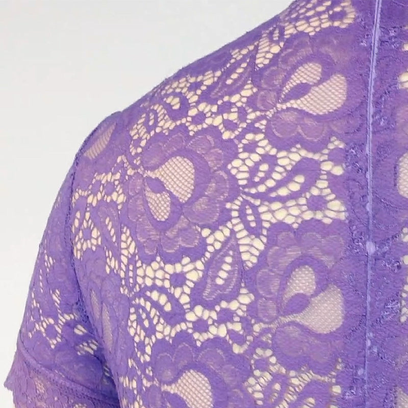 Purple Bodycon Dress TJ1166 3
