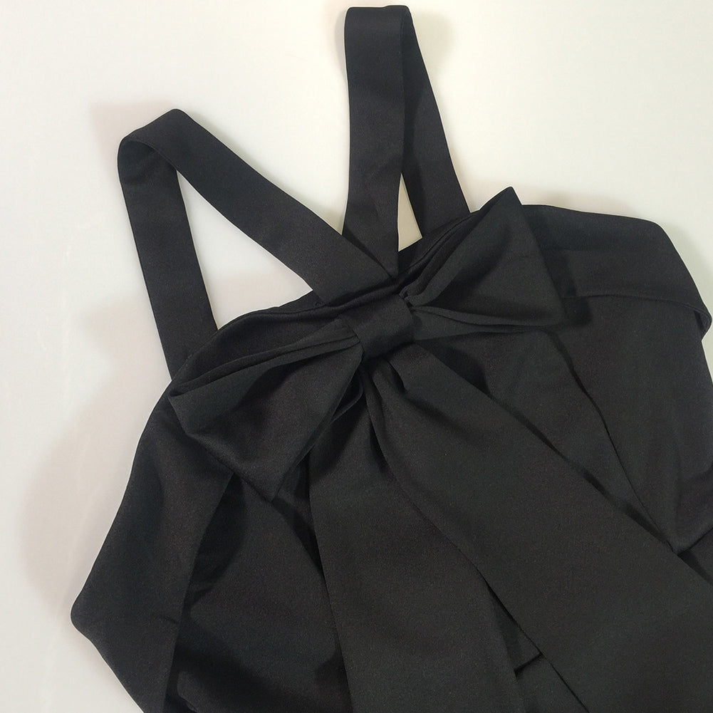 Black Bodycon Dress WN1144 2