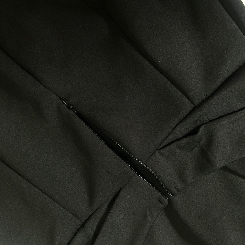 Black Bodycon Dress WN1144 3