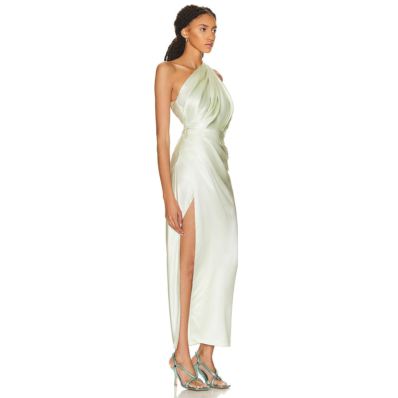Green Bodycon Dress ZNSBA429 2