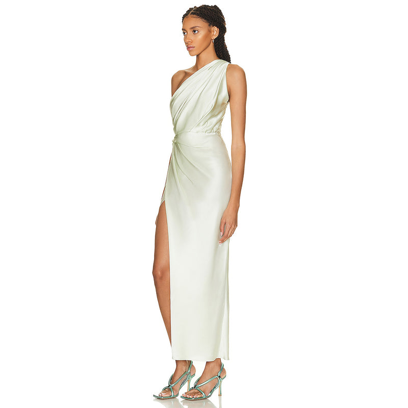 Green Bodycon Dress ZNSBA429 3