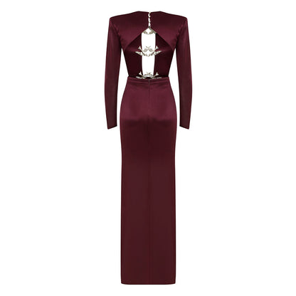 Red Bodycon Dress ZNSBA849 5