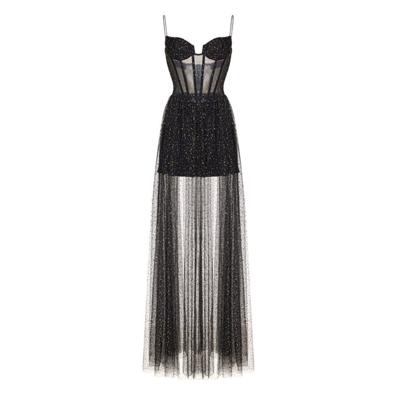 Black Bodycon Dress ZNSBA881 3