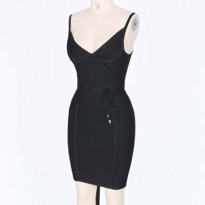 Strappy Sleeveless Midi Bandage Dress HJ448 45 in wolddress