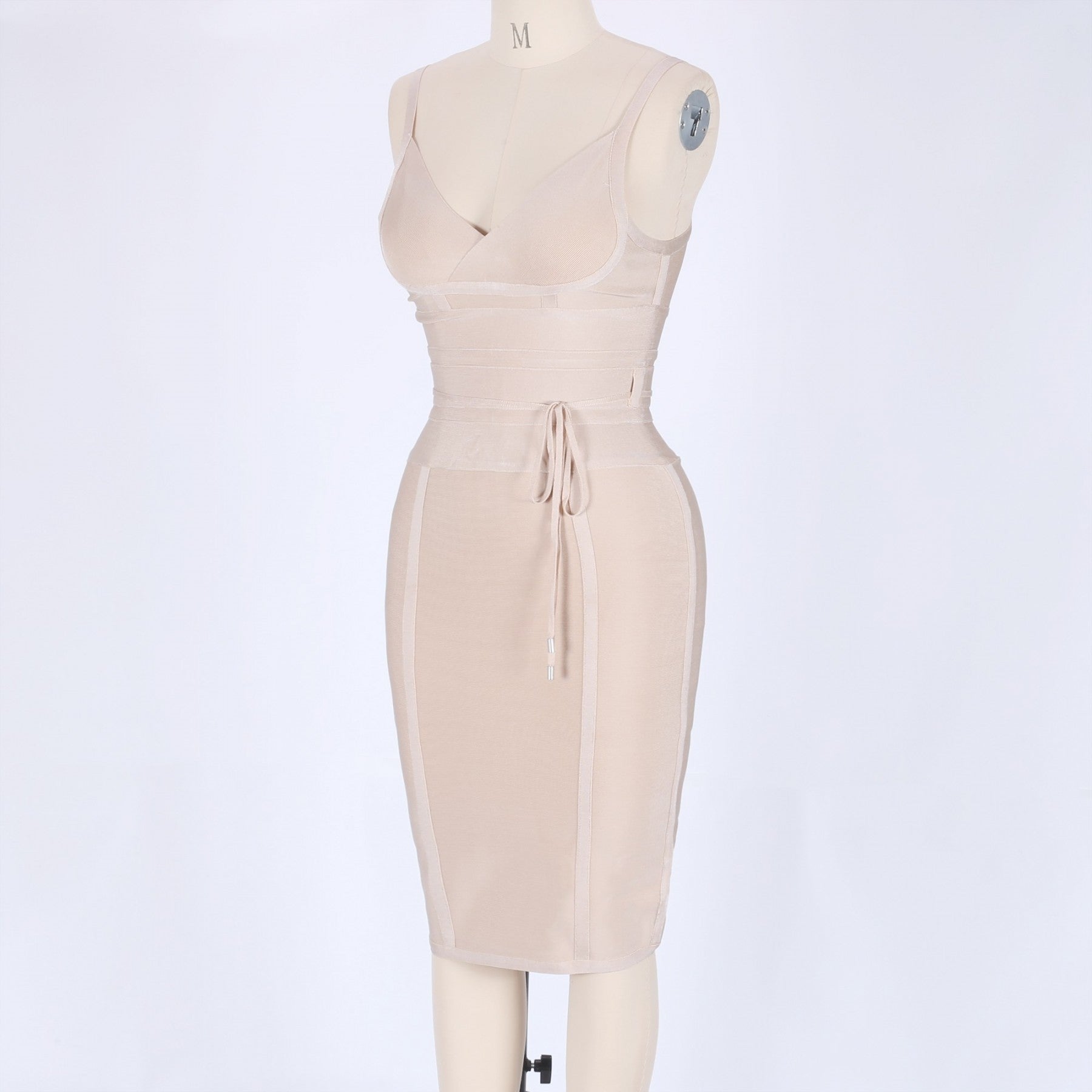 Strappy Sleeveless Midi Bandage Dress HJ448 32 in wolddress