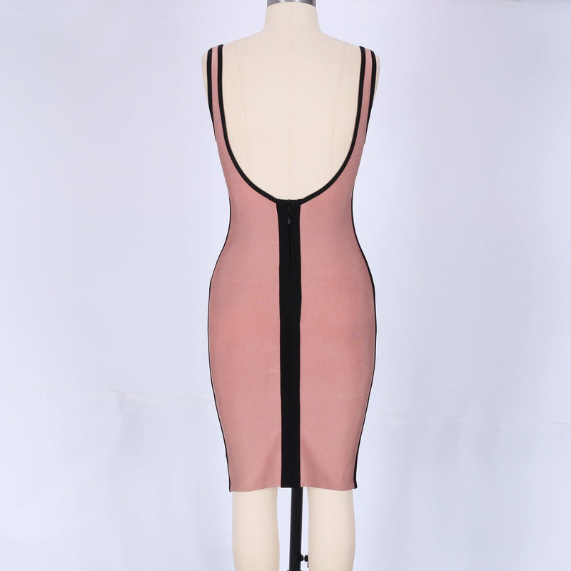 Strappy Sleeveless Mini Bandage Dress HK043 6 in wolddress