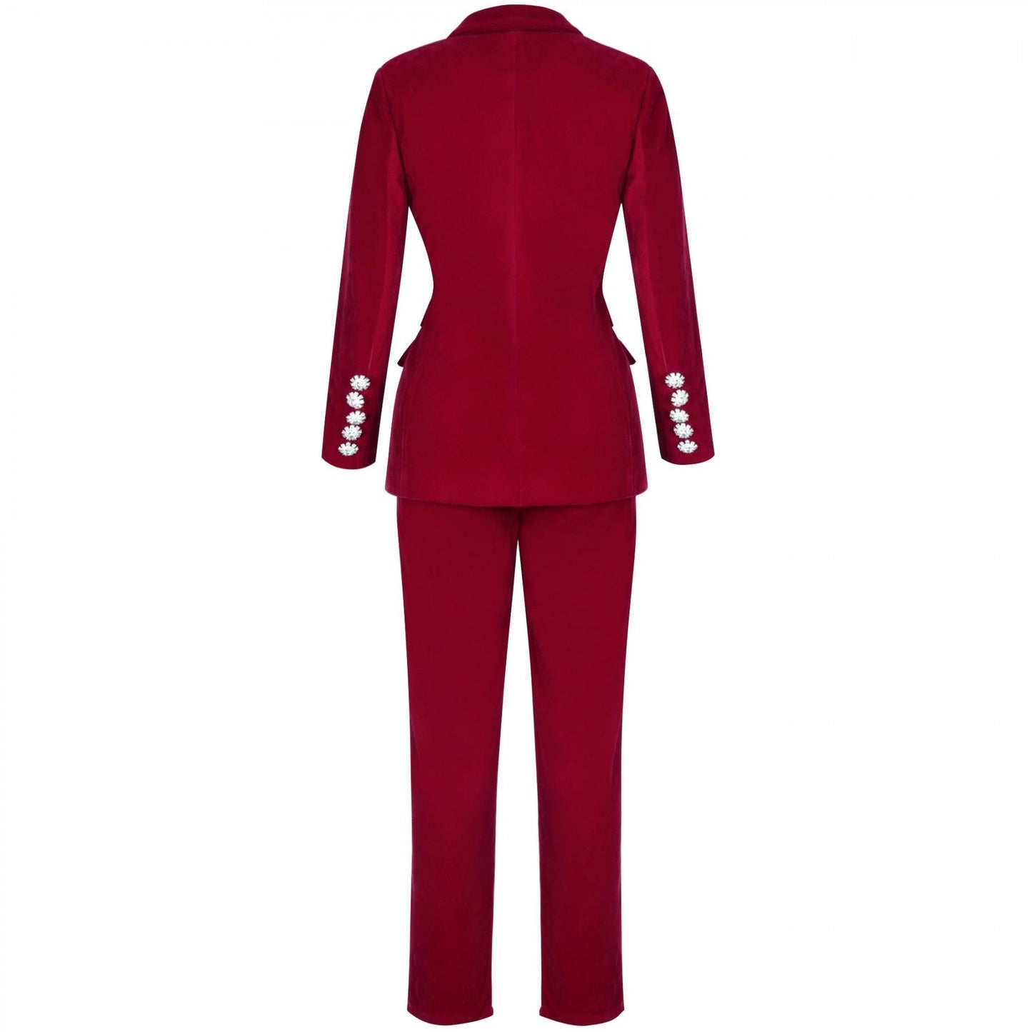 V Neck Long Sleeve Metal Studded Bodycon Suit FSY006 13 in wolddress