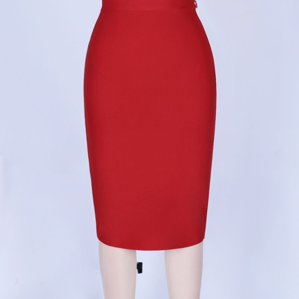 Halter Sleeveless Cut out Midi Bandage Dress SP015 15 in wolddress