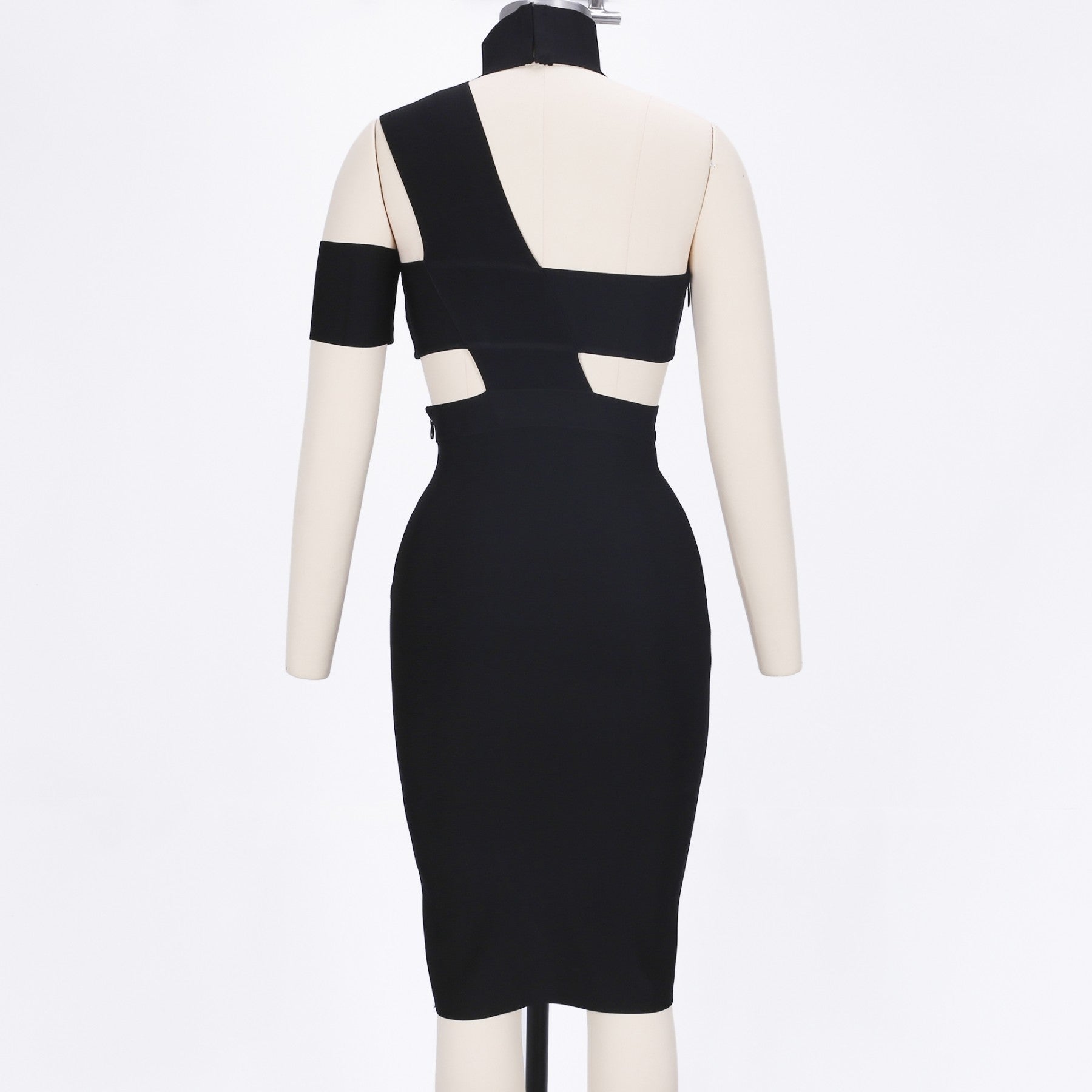Halter Sleeveless Cut out Midi Bandage Dress SP015 6 in wolddress